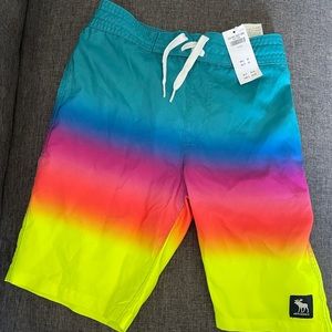 Abercrombie kids swim shorts